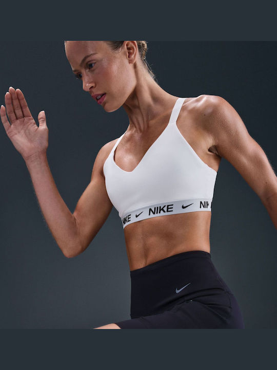 Dri-Fit Indy Medium Frauen Sport-BHs Sport-BH White mit Polsterung
