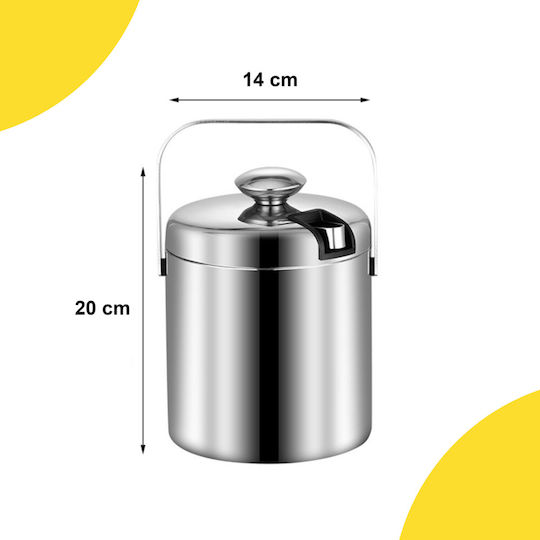 Găleată de gheață Plastic cu Diametru 14.5cm