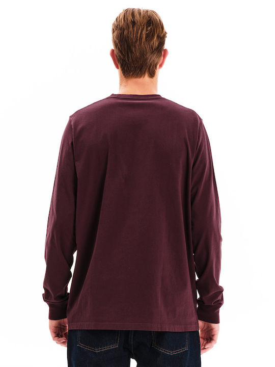 Athletic T-Shirt Burgundy