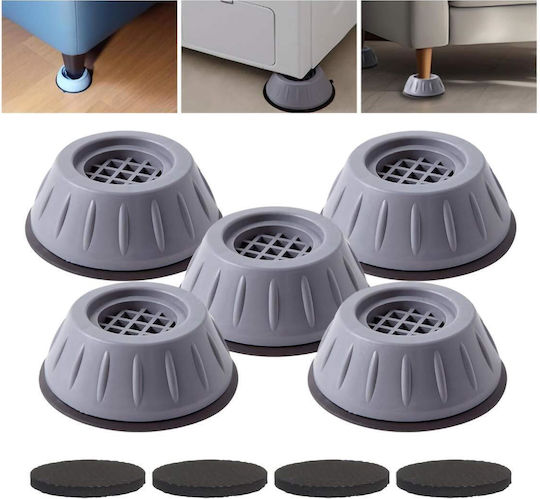 Uncle George 01.05.02-0001 Anti-Vibration Pads For Washer/Dryer made of Plastic 4pcs