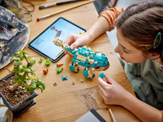 LEGO Jurassic World Baby Bumpy Ankylosaurus Pentru 7+ Ani 358 Bucăți