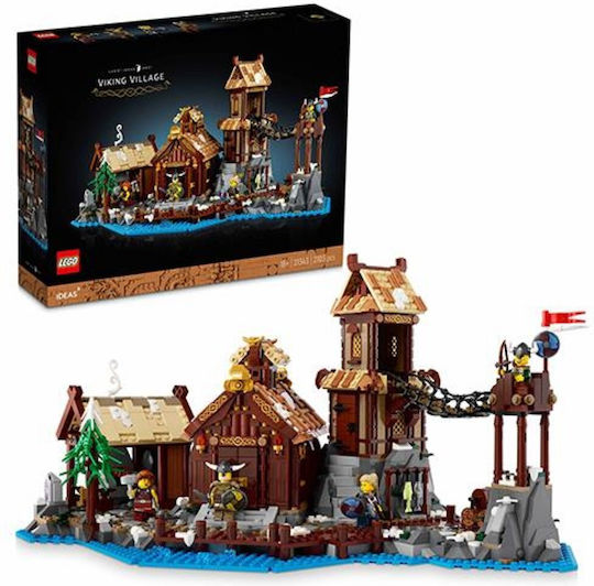 LEGO Idei Viking Village Pentru 18+ Ani 2103 Bucăți