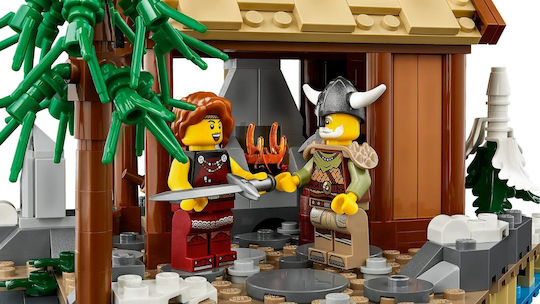 LEGO Idei Viking Village Pentru 18+ Ani 2103 Bucăți