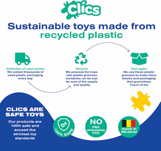 Clics Building Blocks For 4+ Years 377 Pieces