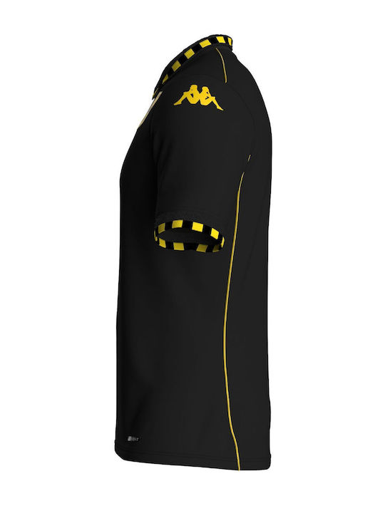 Kappa Kombat Kids Official Away Jersey Aris Fc 2025/26 Black