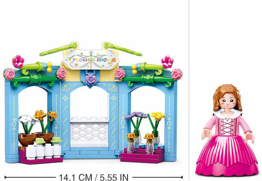 Sluban Τουβλάκια Flower Shop για 6+ Ετών 154τμχ