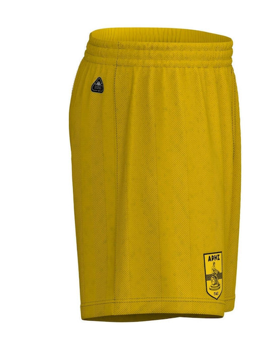 Kappa Kombat Ryder Kids Shorts Official Away Appearance Aris Fc 2024/25 Yellow