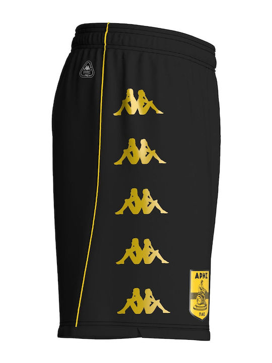 Kappa Kombat Shorts Official Home Appearance Aris Fc 2025/26 Black