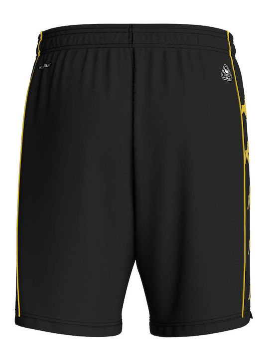Kappa Kombat Shorts Official Home Appearance Aris Fc 2025/26 Black