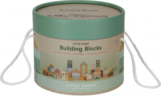 Little Dutch Τουβλάκια Little Farm για 2+ Ετών 50τμχ