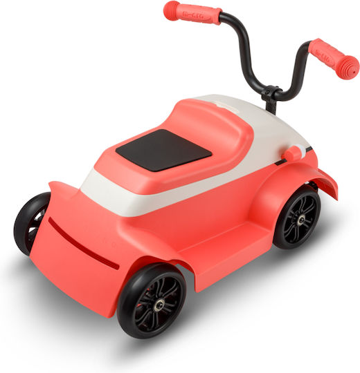 Micro Car Ride On Pink Baby Push Walker