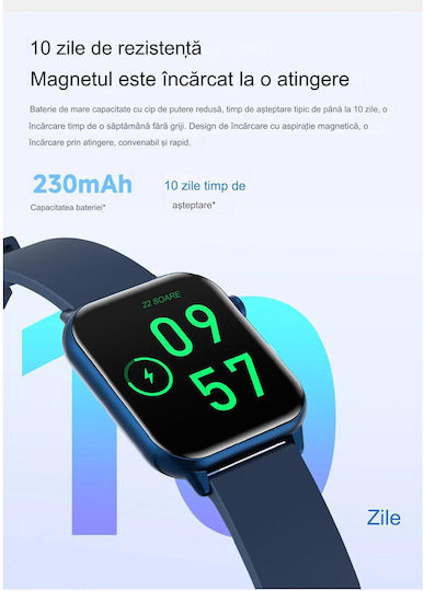 ZFit Smartwatch με Παλμογράφο (Μπεζ)