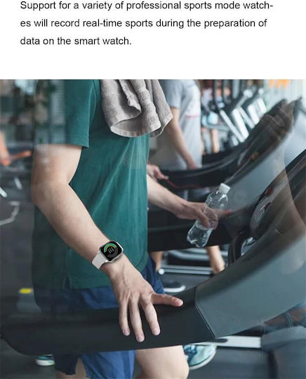 Xiawatch Smartwatch Idealstore Ecran Amoled HD Apelare Bluetooth NFC Asistent Vocal Monitorizare Sănătate Aplicație Piața de Acțiuni Test de Respirație și Stres Respingere Apeluri Mod Multi-sport Silicon Gri