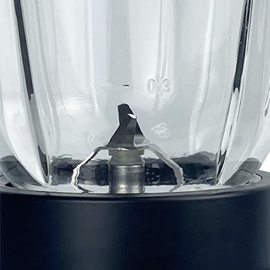 Jocca Μπλέντερ με Γυάλινη Κανάτα 1.5 lt 1000W Γκρι