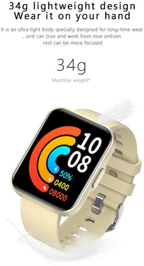 Brățară Fitness Smartwatch Idealstore Easyapp 24 Moduri Sport Tracker Fitness GPS Urmărire Sport Monitorizare Ritm Cardiac Tensiune Arterială Prognoza Meteo Player Muzical Notificări Respingere Apel Culoare Argintie