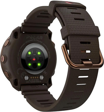 Polar GRIT X2 44mm Waterproof Smartwatch with Heart Rate Monitor (Brown)