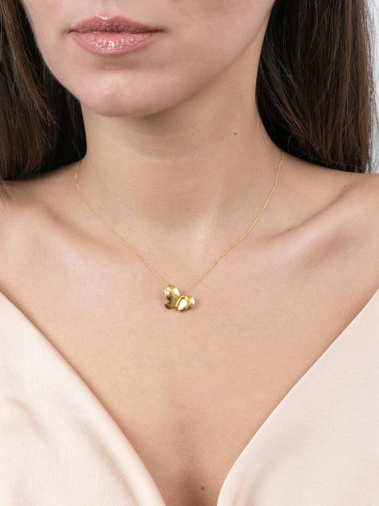 Kiriakos Gofas Kids Pendant Made of 14K Gold