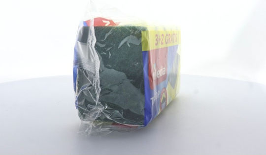 Vileda Tip Top Set Dish Sponges Yellow 5 Pieces