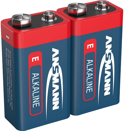 Ansmann Alkaline Batterien 9V 2Stück 5015591