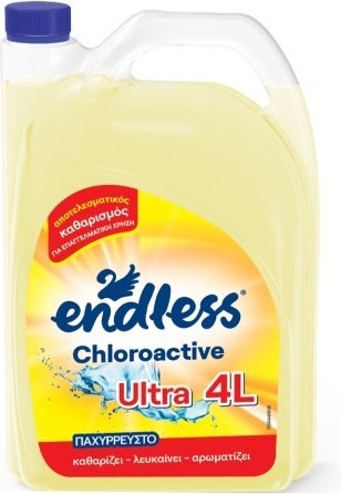 Endless Επαγγελματική Chloroactive Ultra Παχύρρευστη Χλωρίνη 4lt