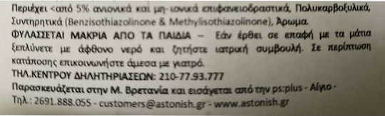 Astonish Καθαριστικό Spray Κατά των Αλάτων 750ml