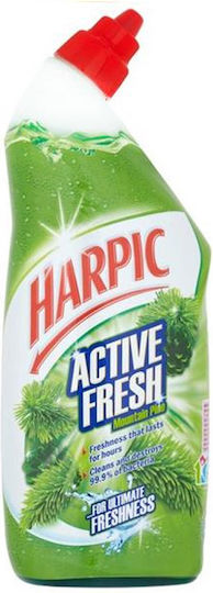 Harpic Active Fresh Gel Καθαρισμού Λεκάνης με Άρωμα Pine 750ml