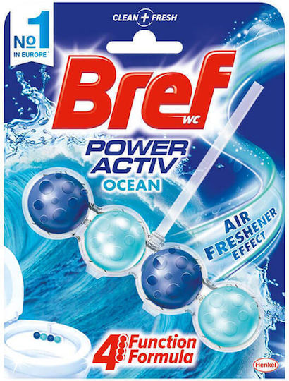 Bref Power Activ Block Λεκάνης με Άρωμα Ocean 4x50gr