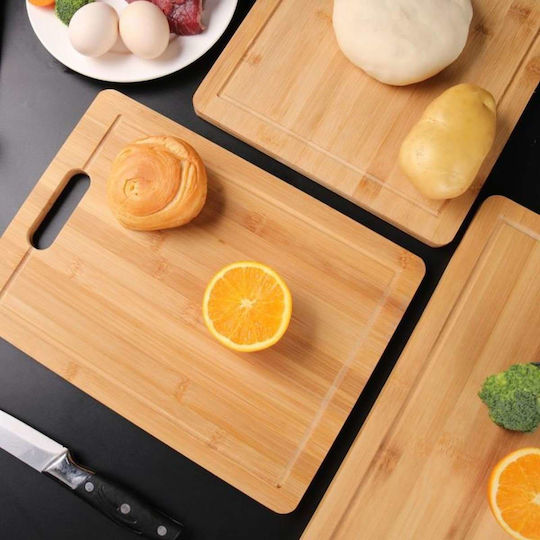 Uncle George Rectangular Bamboo Chopping Board 36x26cm