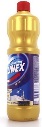 Klinex Ultra Plus Înălbitor vâscos cu aromă de Floare de aur 1.2lt