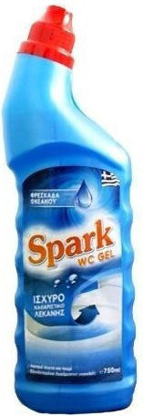 Spark Gel Καθαρισμού Λεκάνης με Άρωμα Φρεσκάδα Ωκεανού 750ml