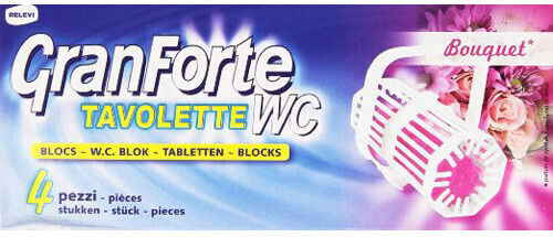 Granforte Block Λεκάνης με Άρωμα Bouquet 4x33gr
