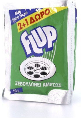 Flup Unclogging Cold Unblocking Powder 3x60gr
