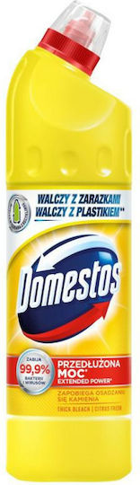 Domestos Υγρό Καθαριστικό Λεκάνης με Άρωμα Citrus 750ml