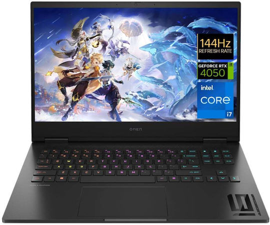 HP Omen 16-wd0002nv 16.1" IPS FHD 144Hz (i7-13620H/16GB/512GB SSD/GeForce RTX 4050/W11 Home) (US Keyboard)
