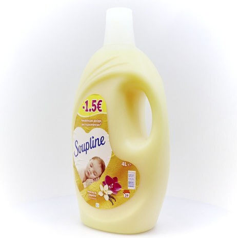 Soupline Weichspüler Classic mit Duft Βανίλια & Ορχιδέα 1x4000ml