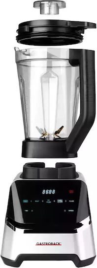 Gastroback Blender Cu Cană Tritan 2 L 2000W Negru