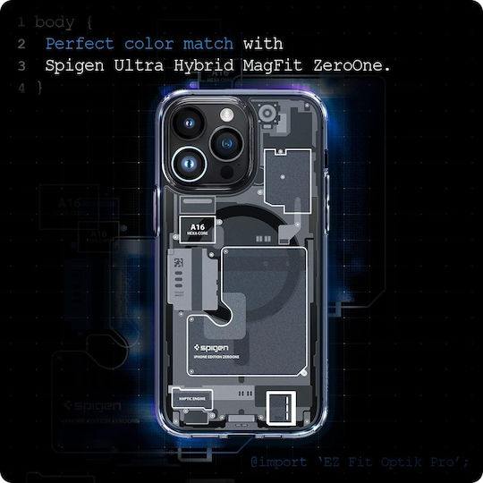 Spigen Optik Pro EZ Fit Camera Protection Tempered Glass Zero One for the iPhone 14 Pro / 14 Pro Max