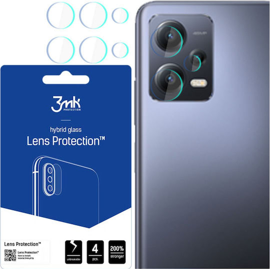 Xiaomi Lens Protection Camera Protection Tempered Glass Transparent for the Redmi Note 12 5G / Poco X5 5G