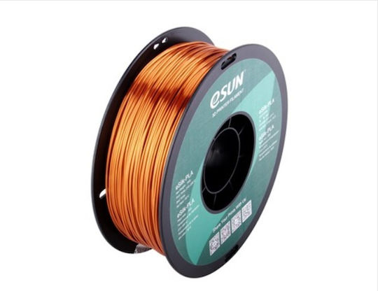 Esun eSilk PLA 3D Printer Filament 1.75mm Copper 1kg