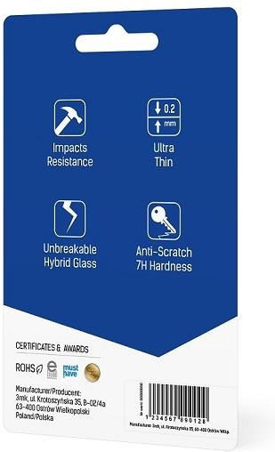3MK Camera Lens Protector Camera Protection Tempered Glass Transparent for the Galaxy M21