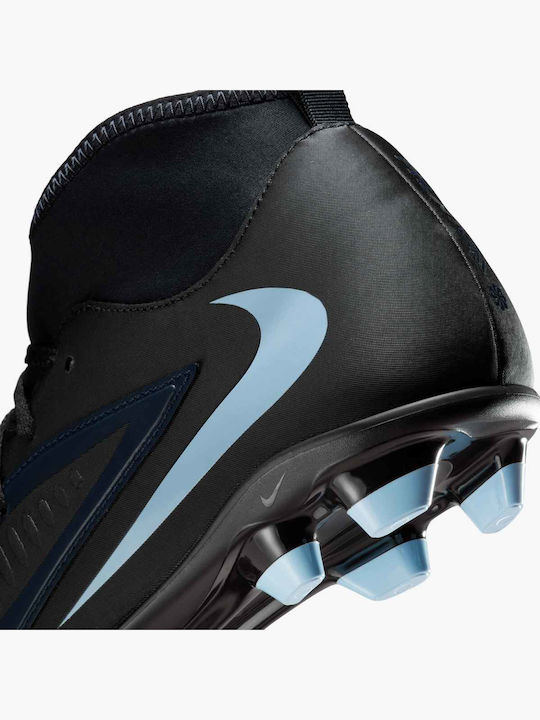 Nike Phantom 6 High Club Футболни Обувки с Бутони Черни