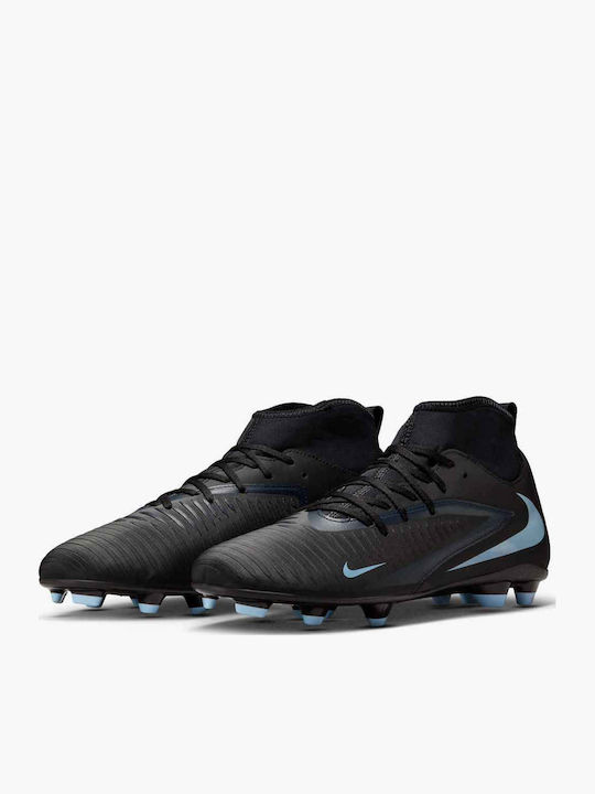 Nike Phantom 6 High Club Футболни Обувки с Бутони Черни