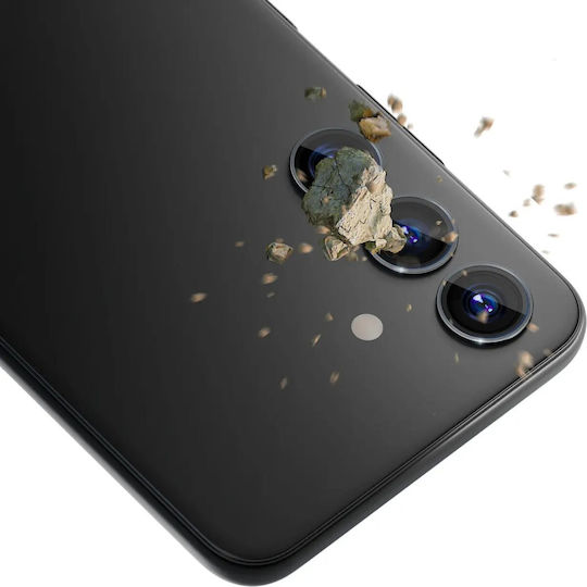 3MK Lens Protection Pro Camera Protection Tempered Glass Black for the Galaxy A34