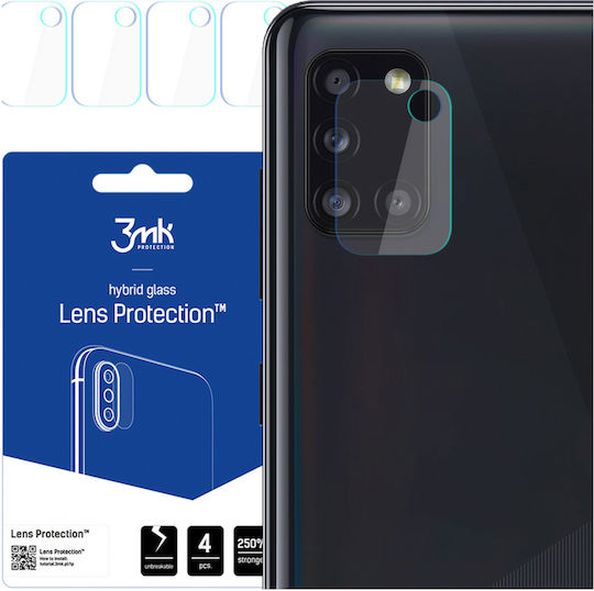 3MK Προστασία Κάμερας Tempered Glass Διάφανο για το Galaxy A31