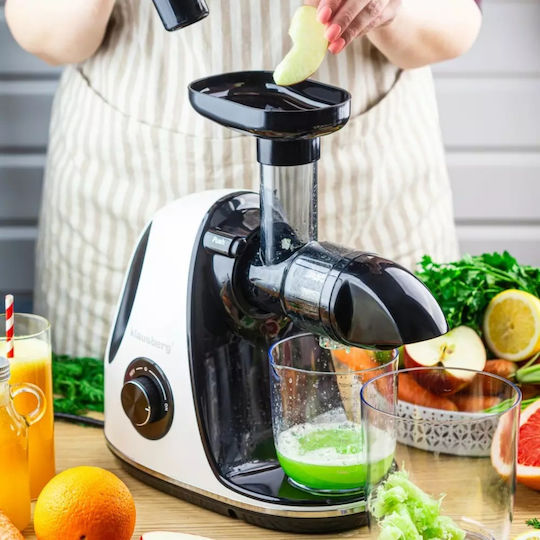 Klausberg KB7864 Storcător de fructe Presare lentă 150W Alb