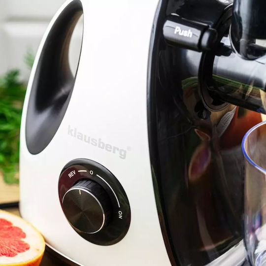 Klausberg KB7864 Storcător de fructe Presare lentă 150W Alb