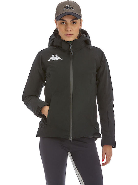 Kappa 165649-0014 Feminin Jachetă pentru Schi & Snowboard Negru