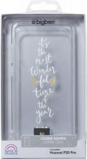 Bigben Connected Hard Case Huawei P20 Pro Wonderful Time Pattern Transparent