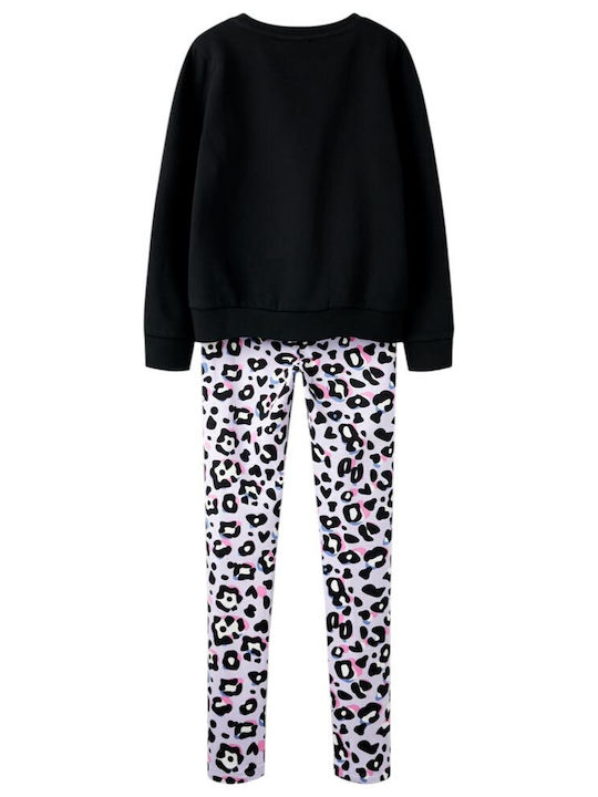 Kids' Set with Leggings Winter 2pcs Black