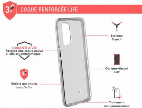 Force Case Reinforced Case Oppo Find X2 Lite Life Transparent